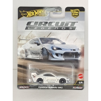 Hot Wheels 1:64 Circuit Legends - Pandem Subaru BRZ white